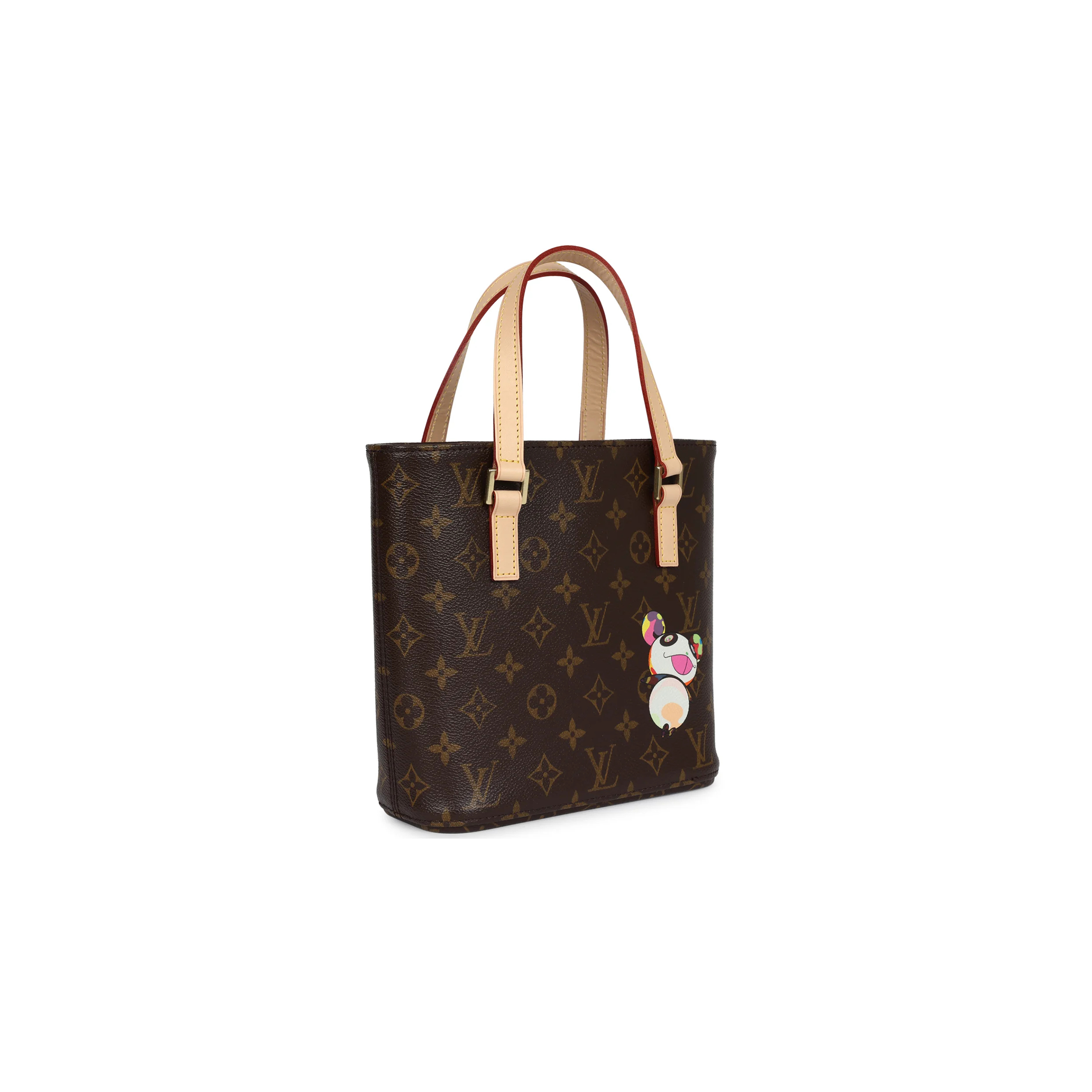 LOUIS VUITTON X TAKASHI MURAKAMI VAVIN PM BROWN MONOGRAM PANDA M50712 (21*21*9cm)